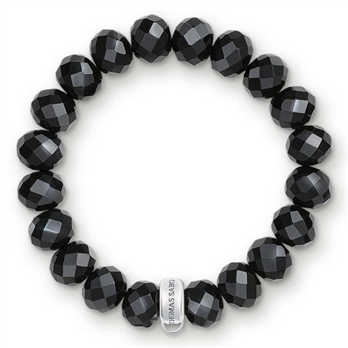 THOMAS SABO C/CLUB BLACK OBSIDIAN BRACELET